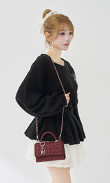 DRチャームチョコレートハンドバッグ – Darich (ダーリッチ)