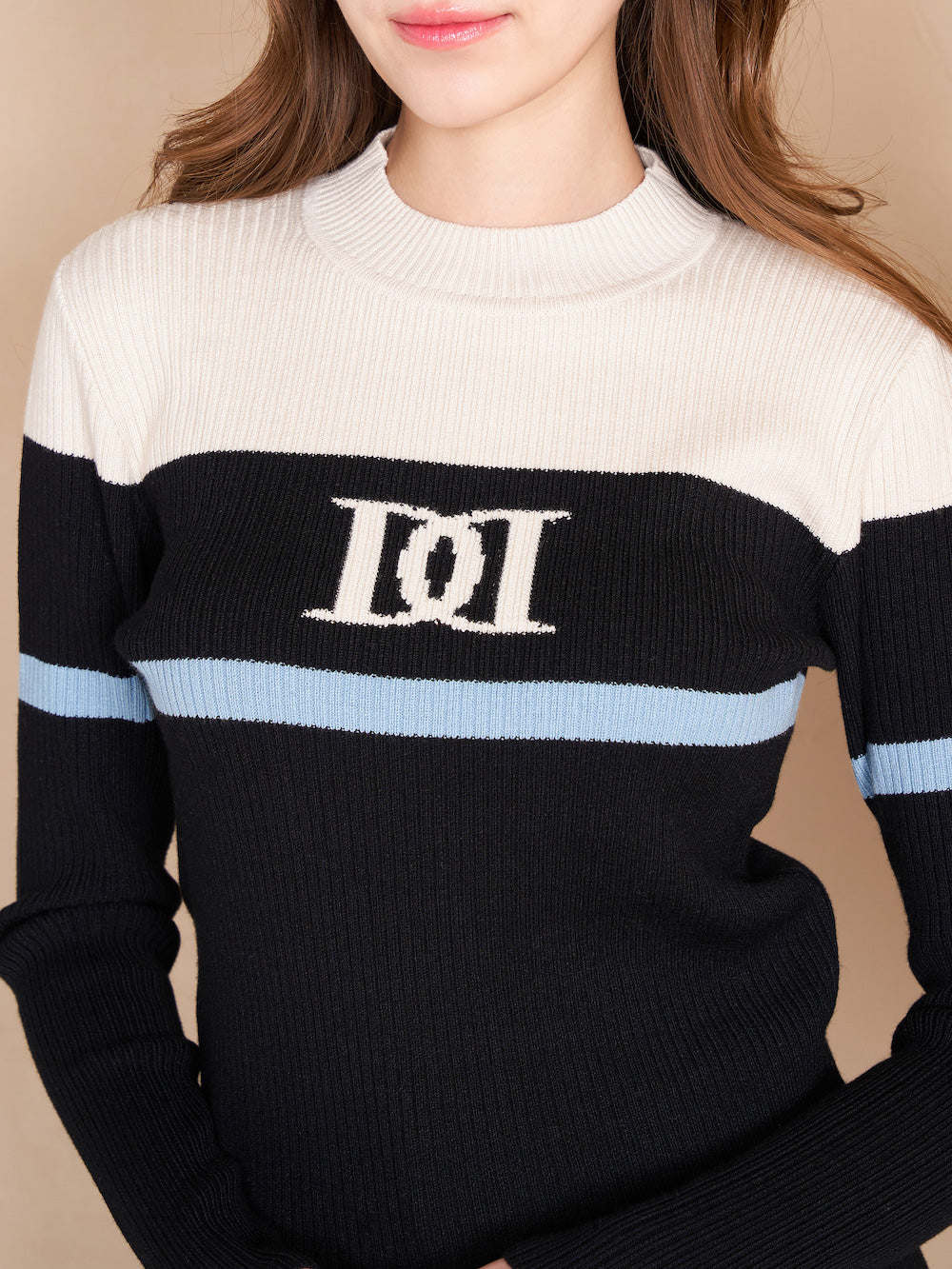 カラーラインDDリブニットトップス – Darich (ダーリッチ)