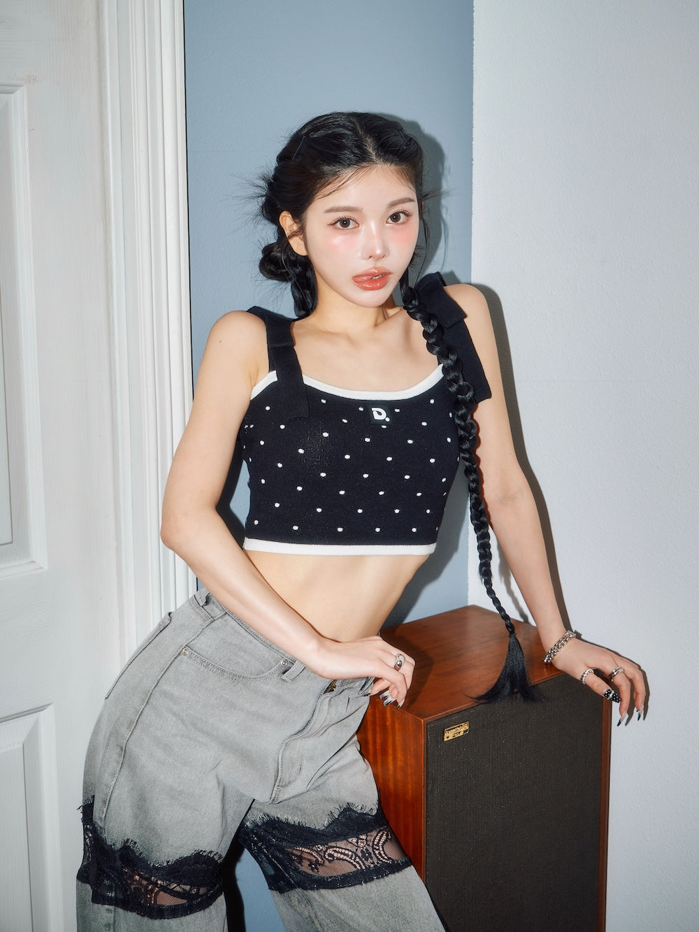 ドットリボンキャミソール – Darich (ダーリッチ)