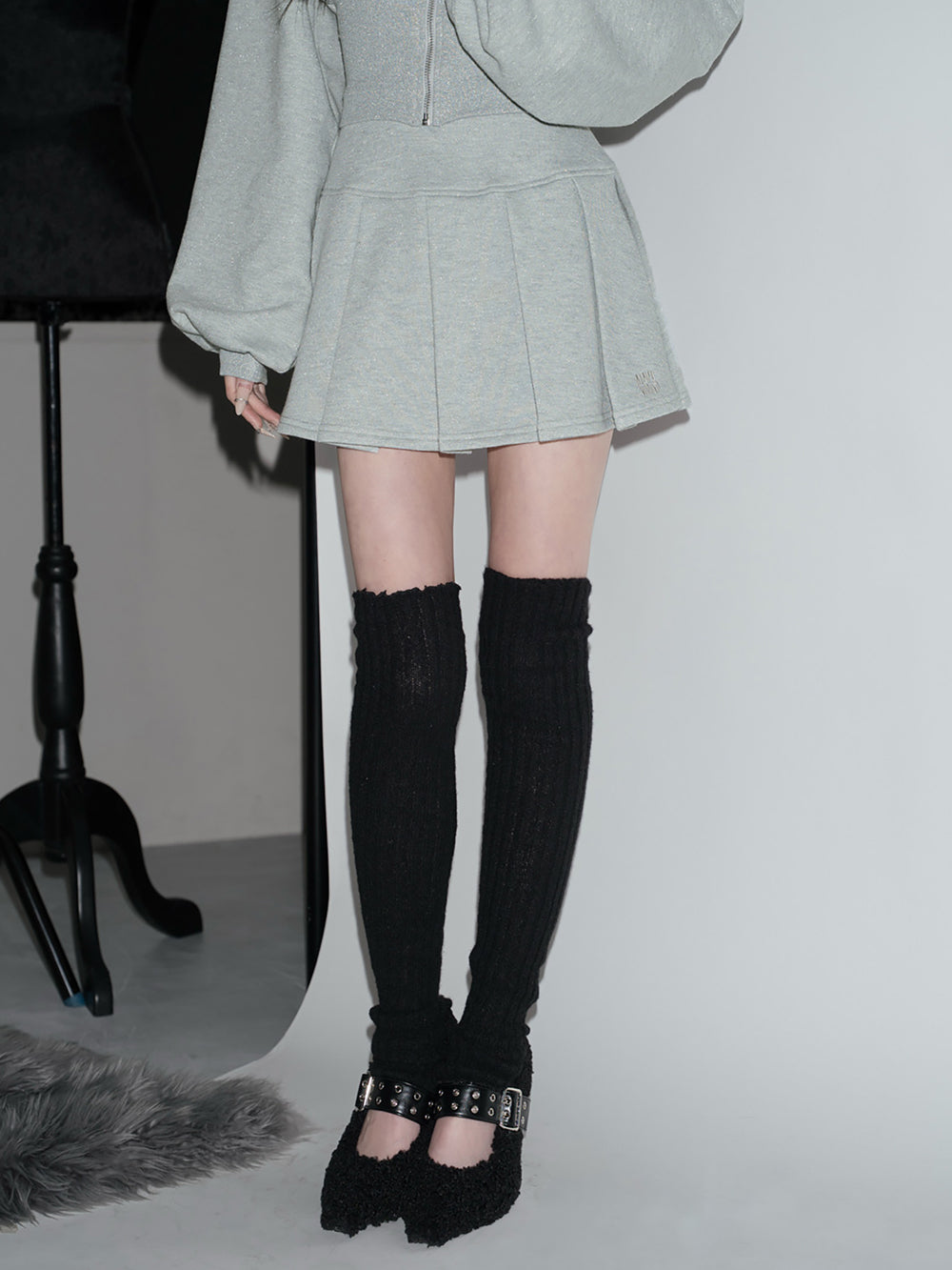 カラーラメスウェットオーバートップス – Darich (ダーリッチ)