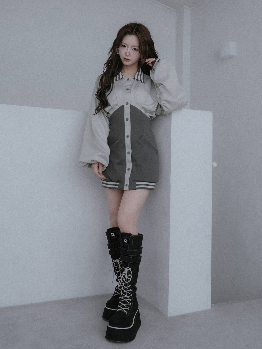 ドルマンスリムスカジャンミニワンピース – Darich (ダーリッチ)