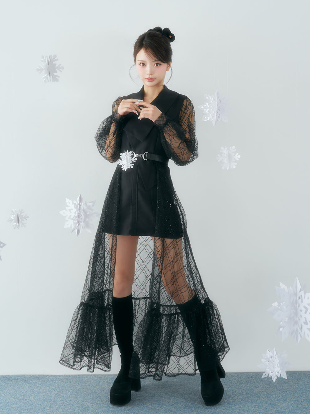 スパンコールシアー2Wayワンピース – Darich (ダーリッチ)