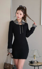 レイヤードライクニットミニワンピース – Darich (ダーリッチ)