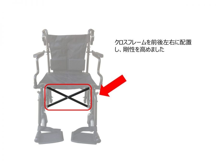 携帯用折り畳み式軽量介助車椅子 ハンディライト 100 YUKI TRADING