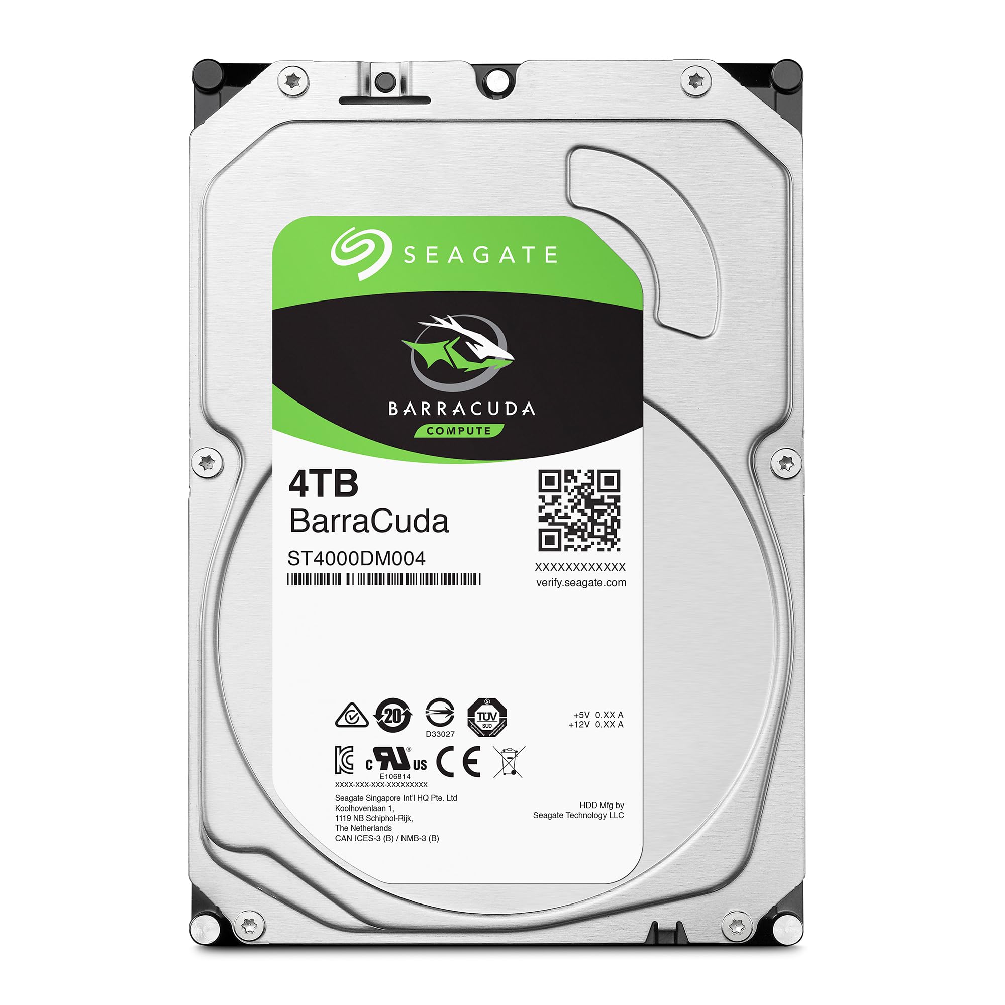 Seagate Barracuda Compute 4TB 5400RPM 3.5
