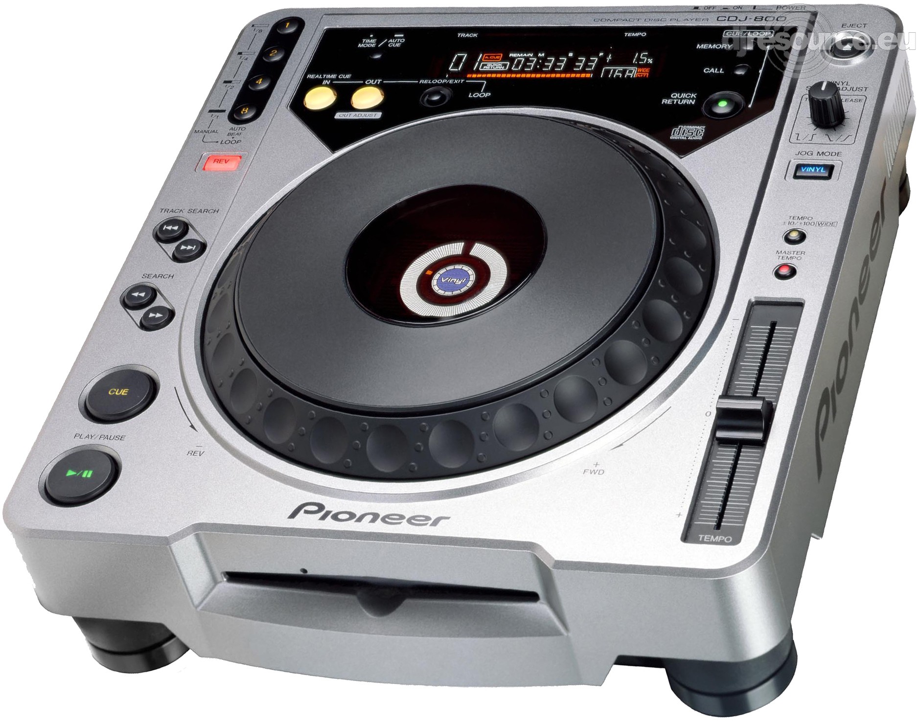 Pioneer DJ › CDJ-800 › Player Tabletop - Gearbase | DJResource