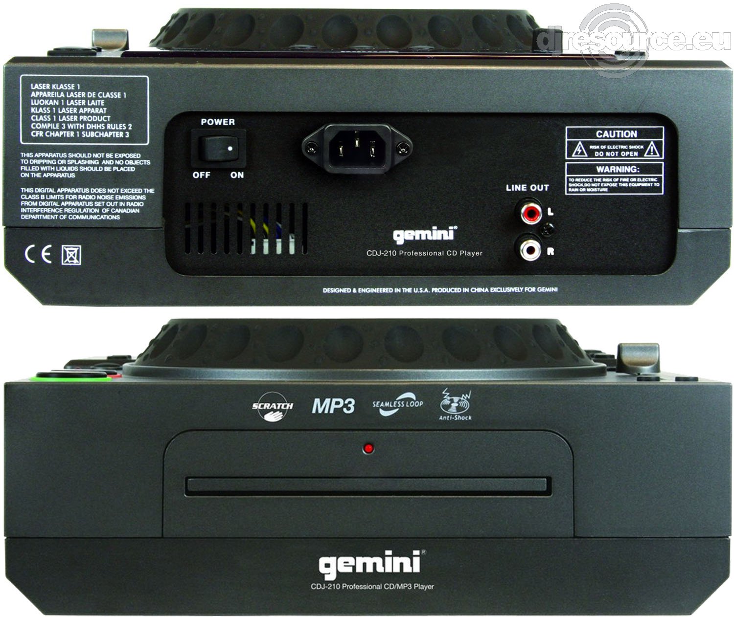 Gemini › CDJ-210 › Player Tabletop - Gearbase | DJResource