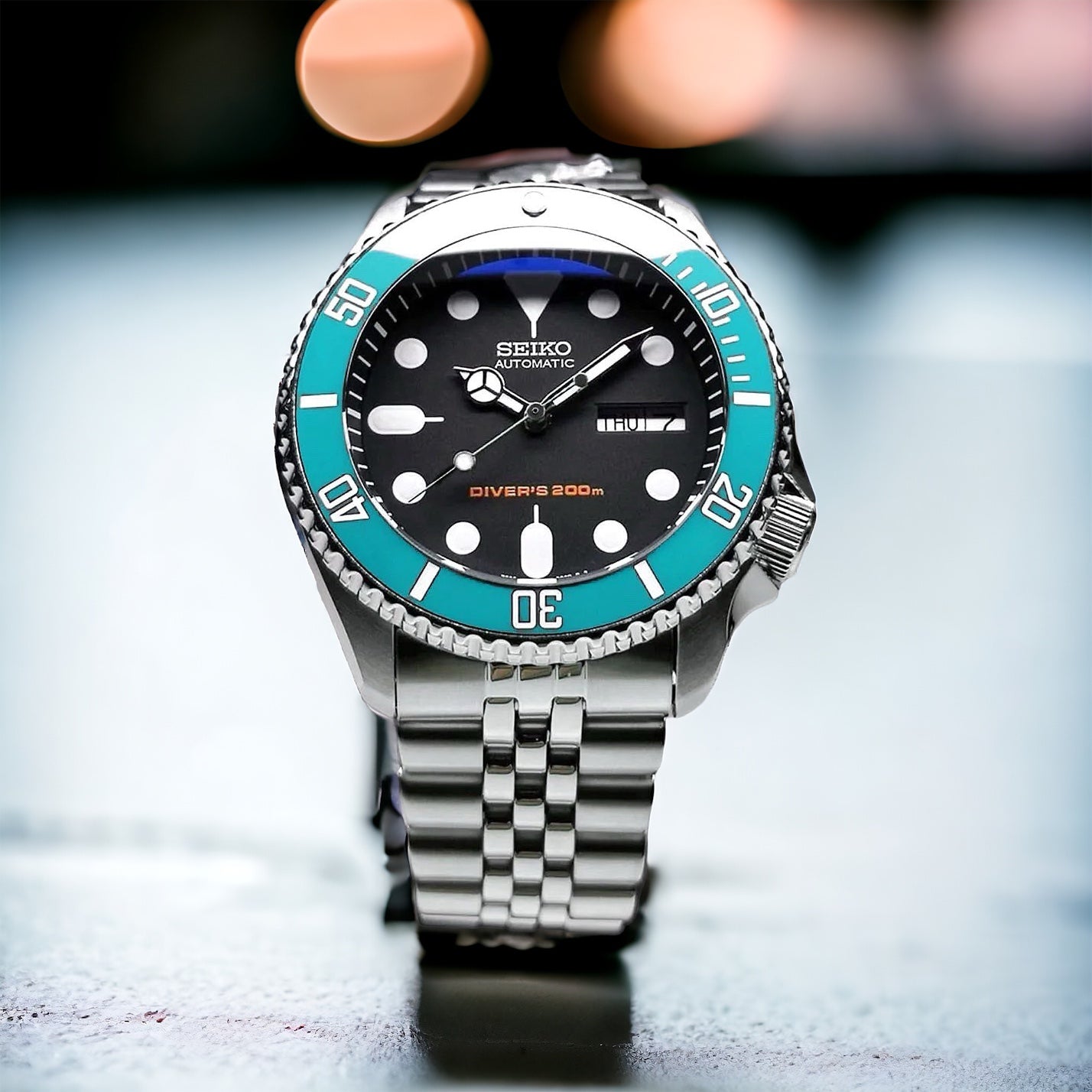 Ceramic Insert - 007 Sub Turquoise - DLW WATCHES