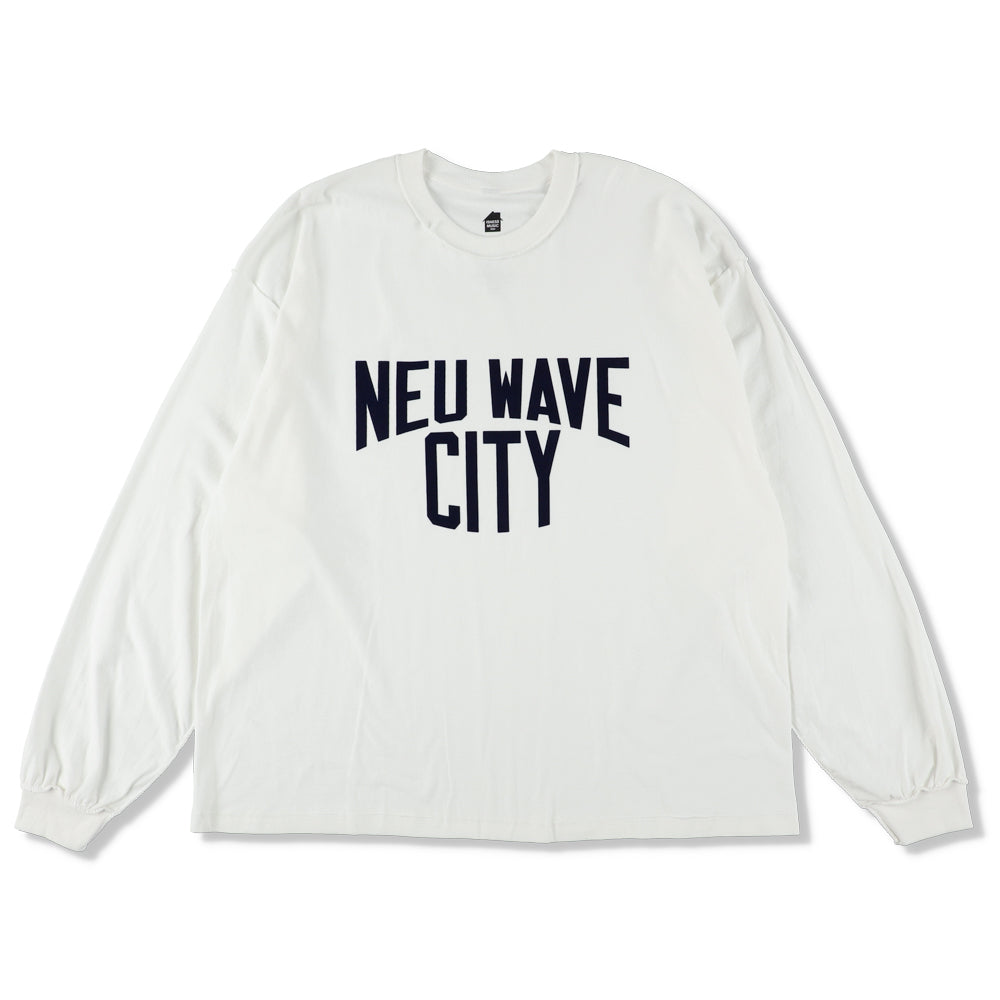 ISNESS MUSIC(イズネスミュージック)NEU WAVE LONG SLEEVE T-SHIRT