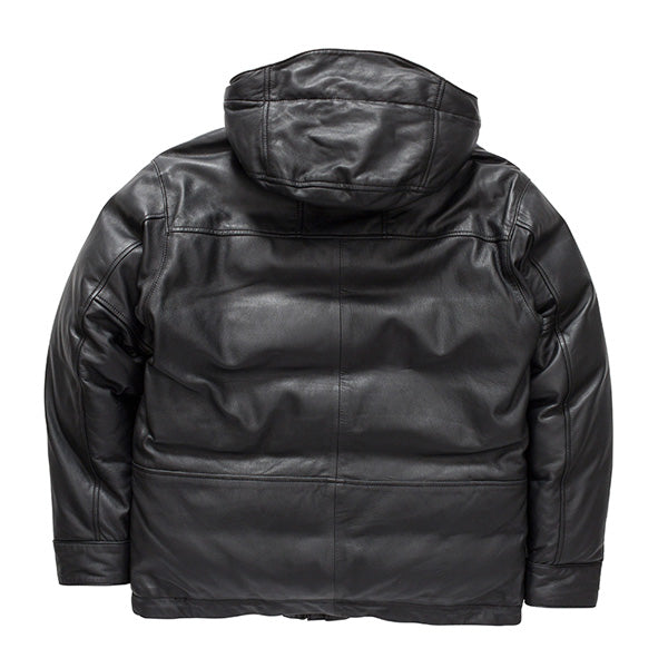Mountain Down Leather Jacket (ND2868N) | THE NORTH FACE PURPLE