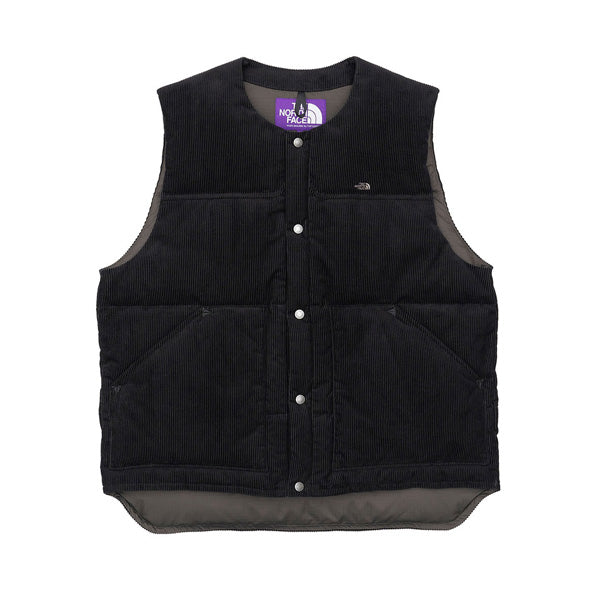 Corduroy Down Vest (ND2259N) | THE NORTH FACE PURPLE LABEL