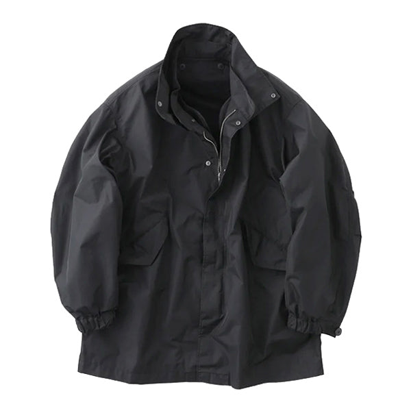 DOPE DYE NYLON | SHORT MODS COAT (JKAGNW0801) | ATON / ジャケット
