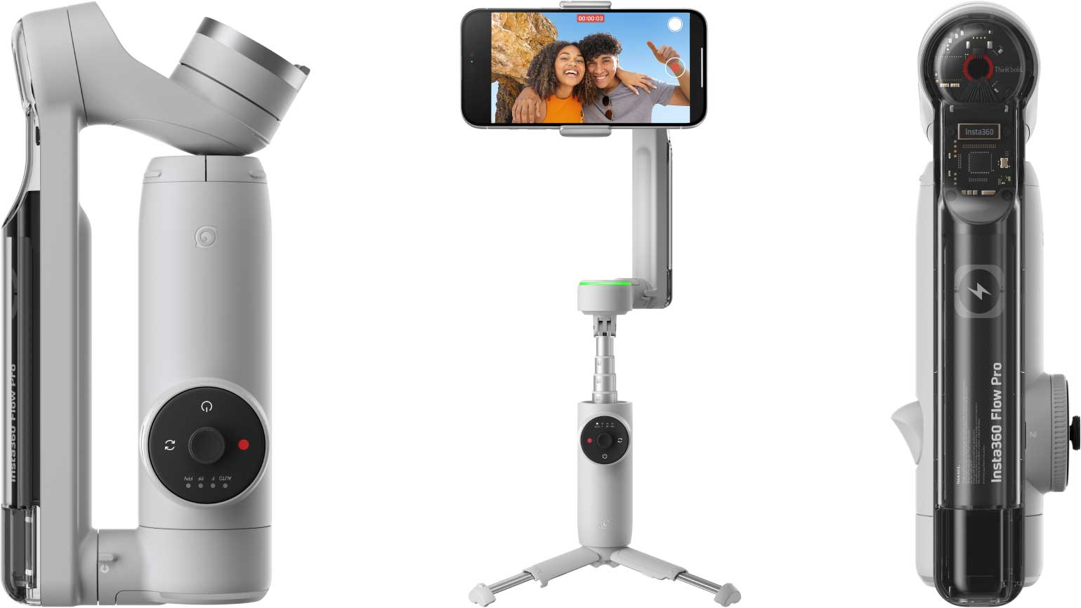 Insta360 Flow Pro is the world's first DockKit-enabled iPhone gimbal