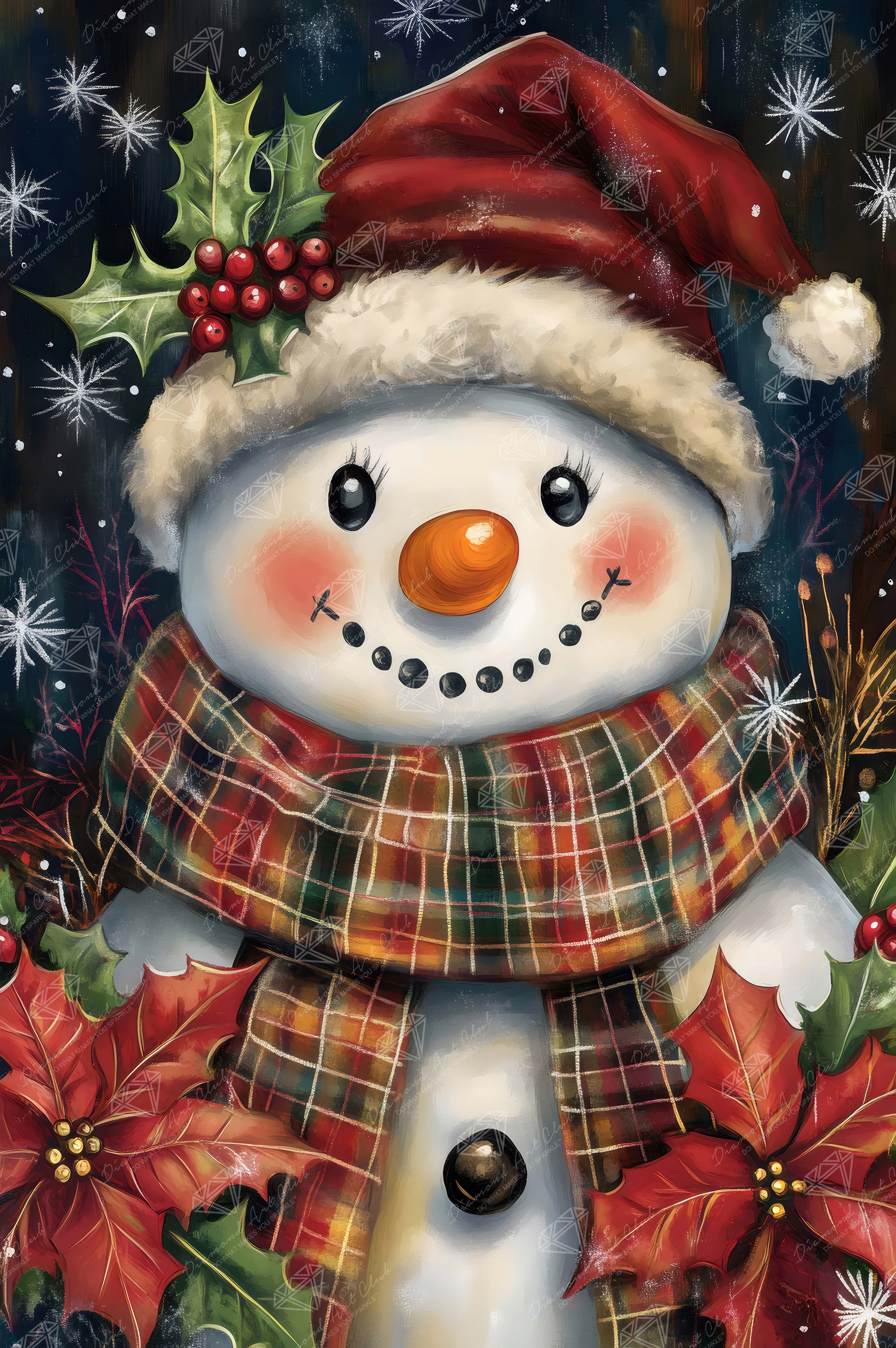 Christmas Snowman – Diamond Art Club