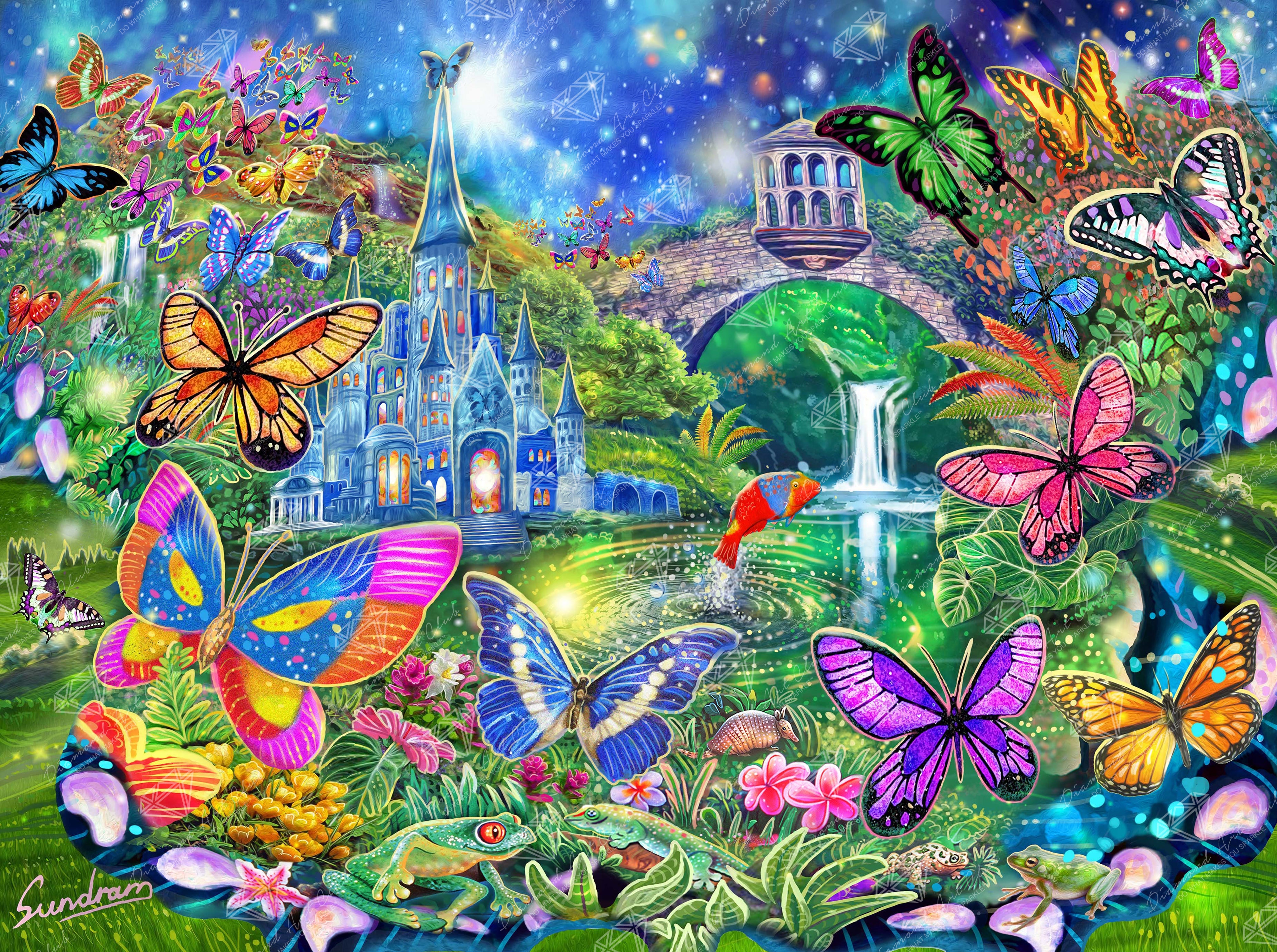 Butterfly Fantasy – Diamond Art Club