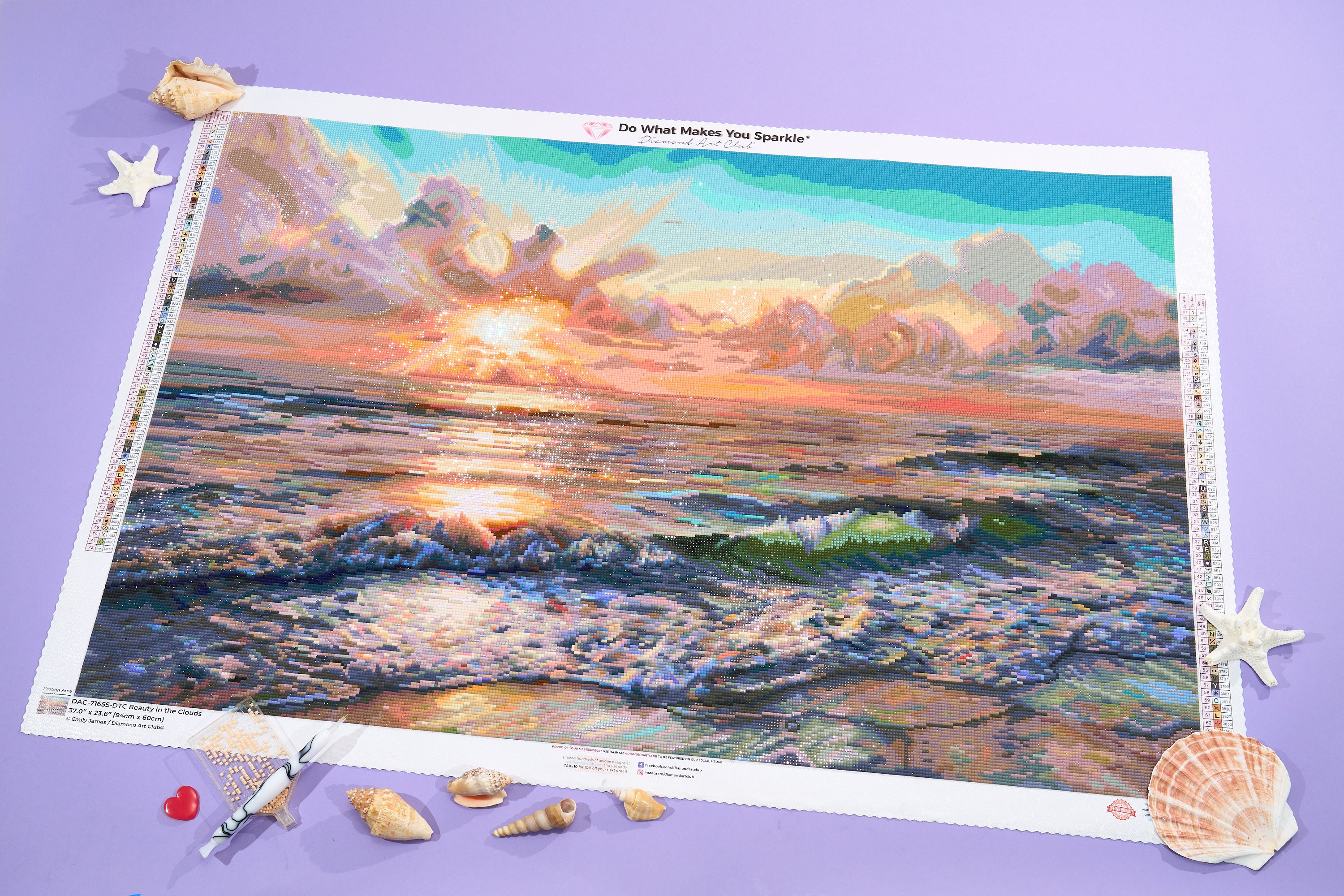 Beauty in the Clouds – Diamond Art Club