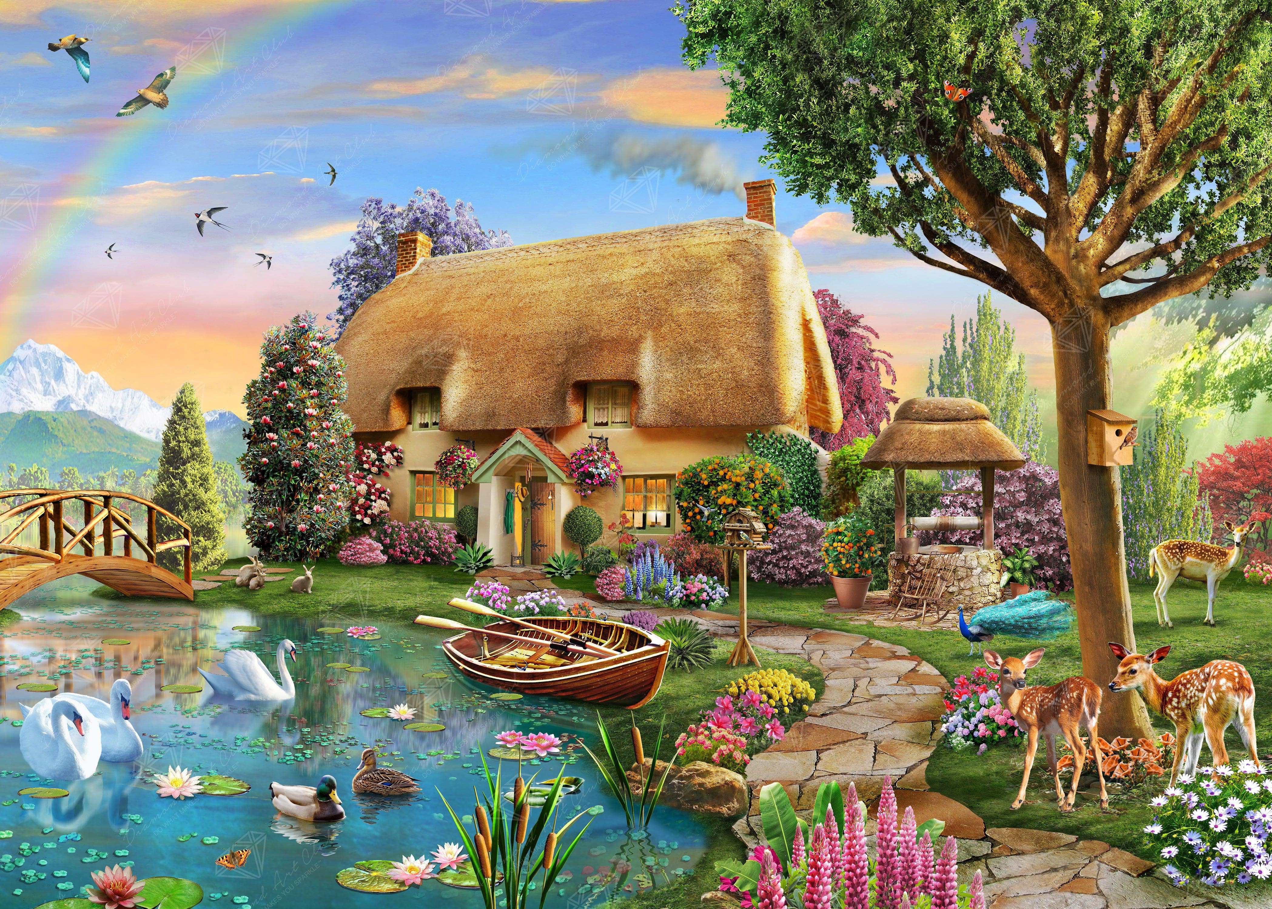 Lakeside Cottage – Diamond Art Club