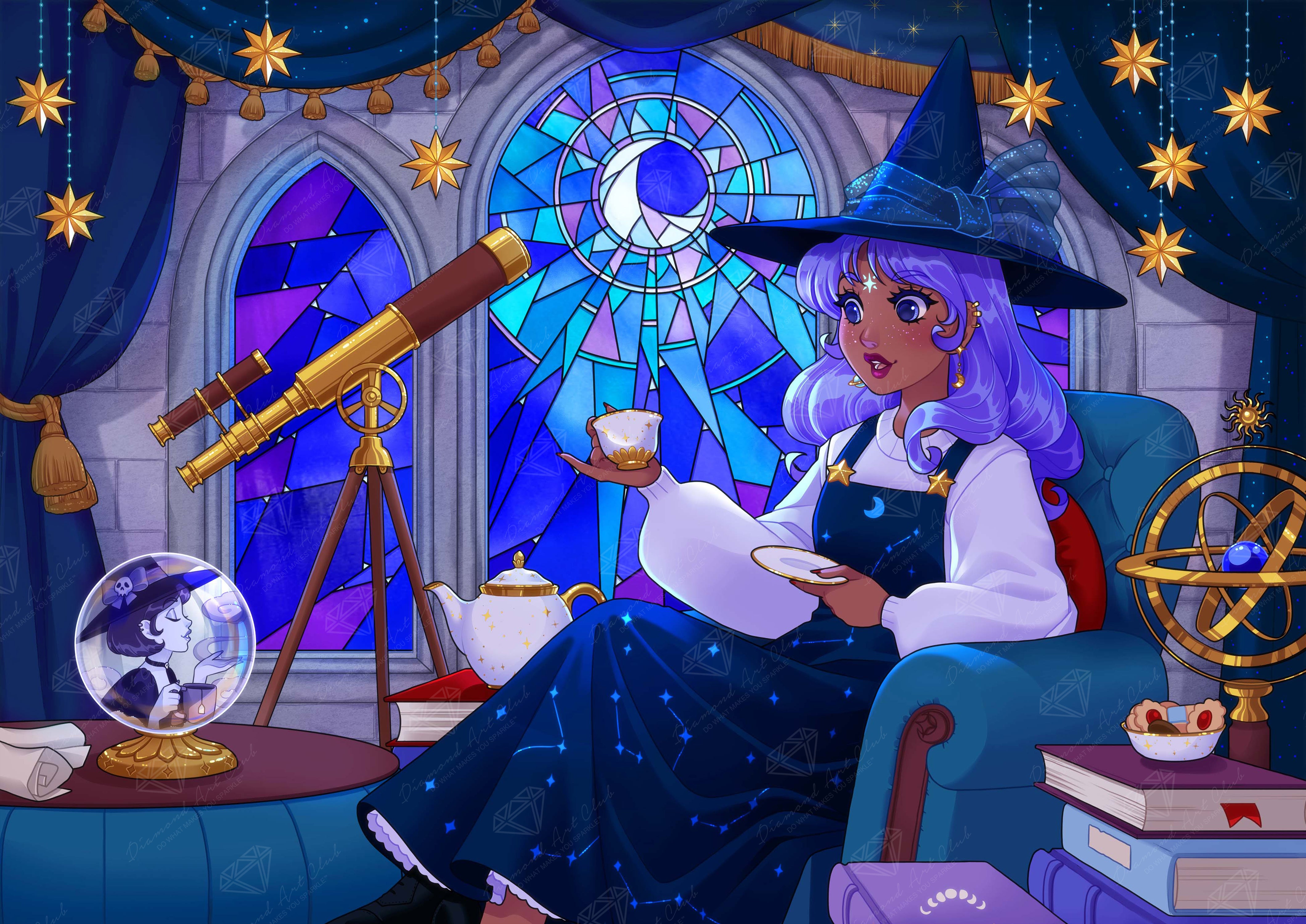 Long Distance Coven – Diamond Art Club