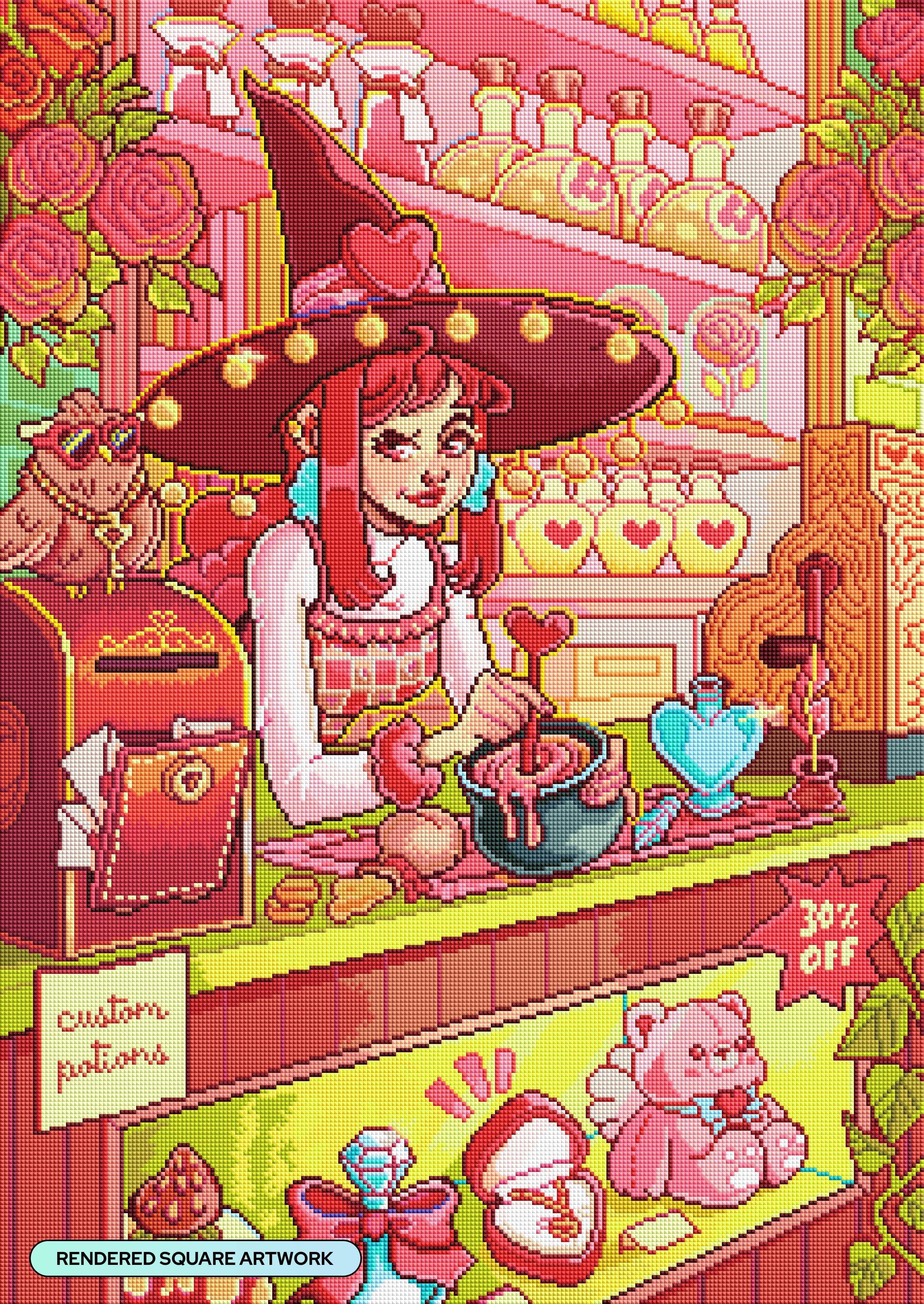 Love Witch Magical Shop – Diamond Art Club