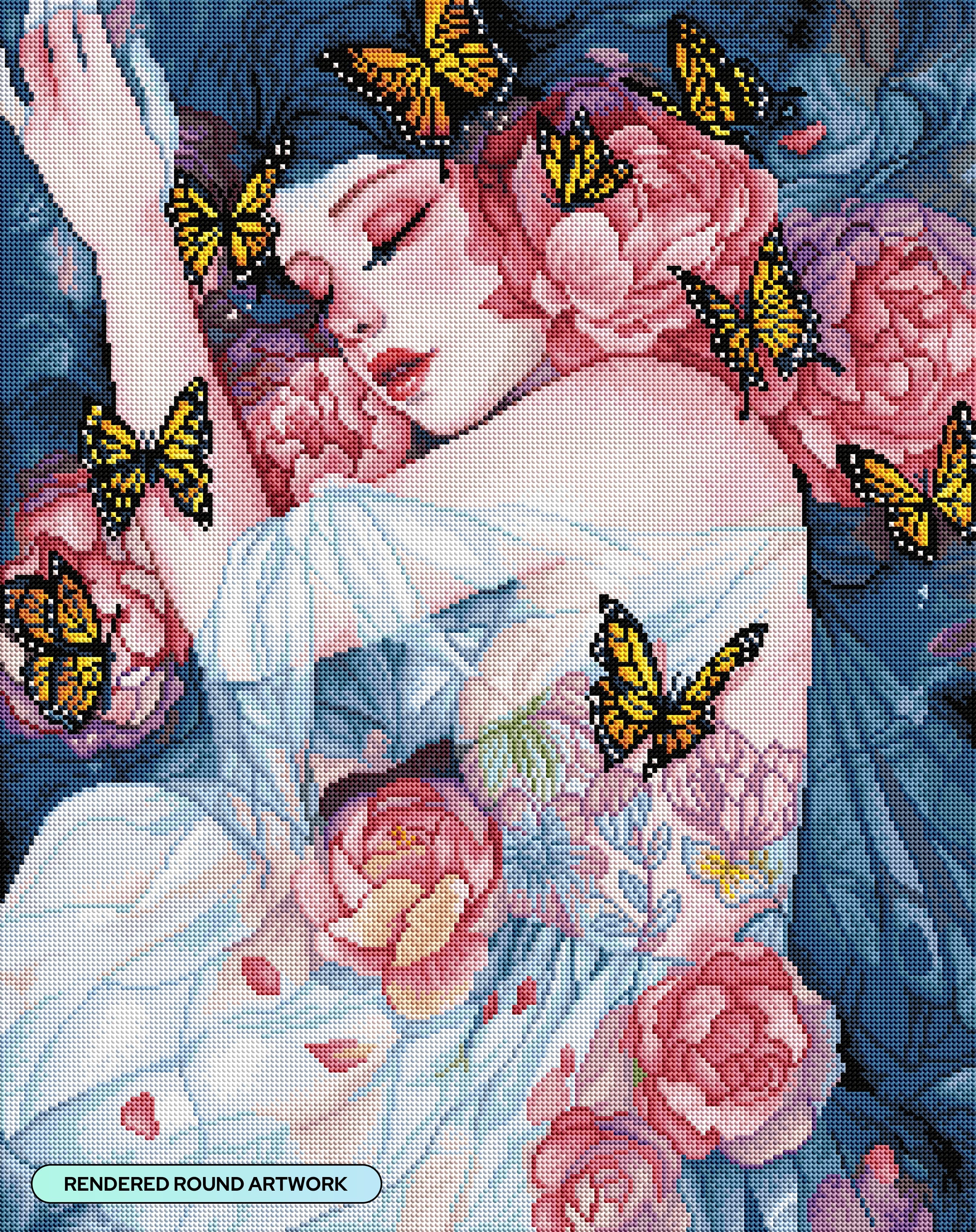 Sleeps with Butterflies – Diamond Art Club