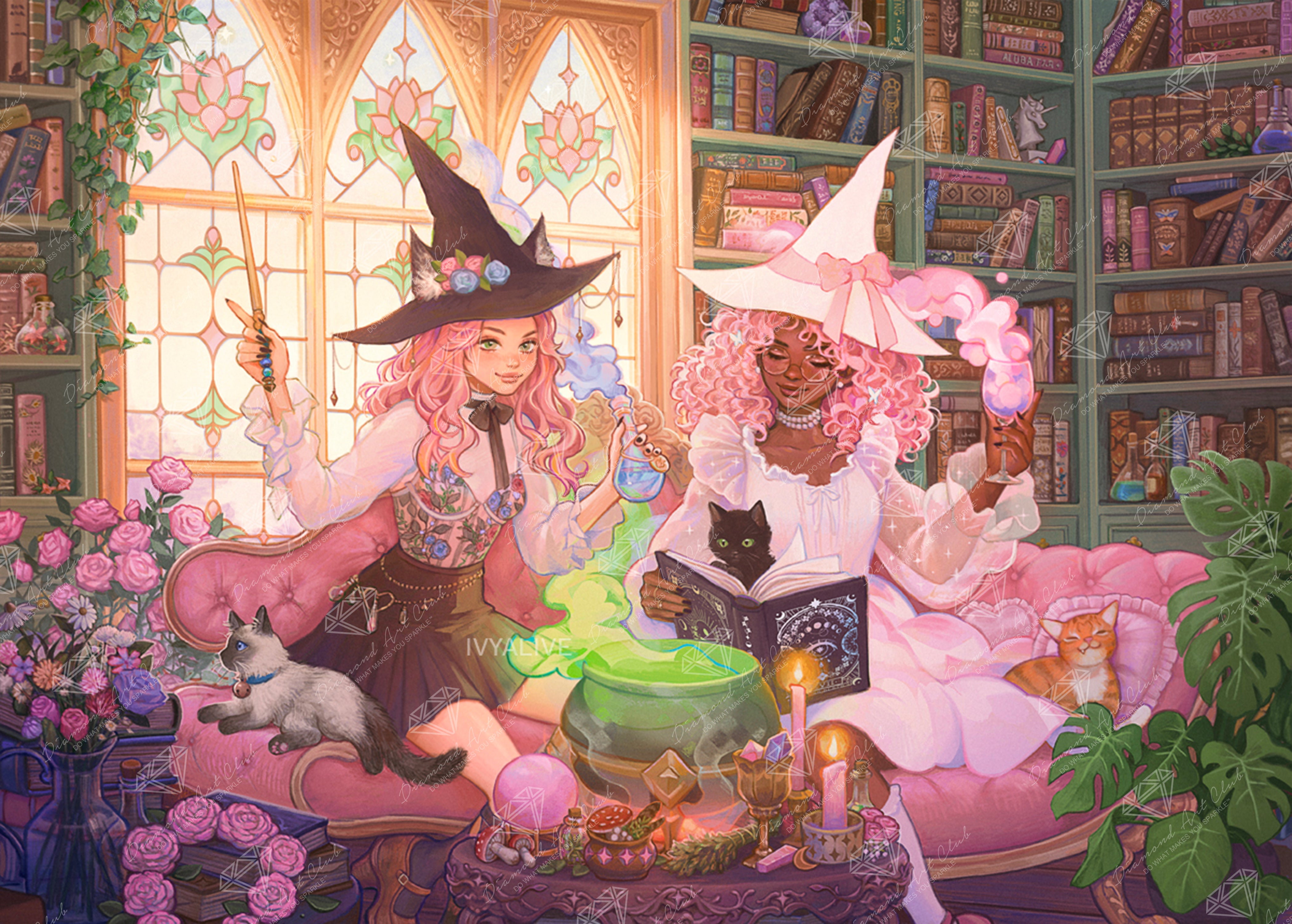 Rose Library – Diamond Art Club