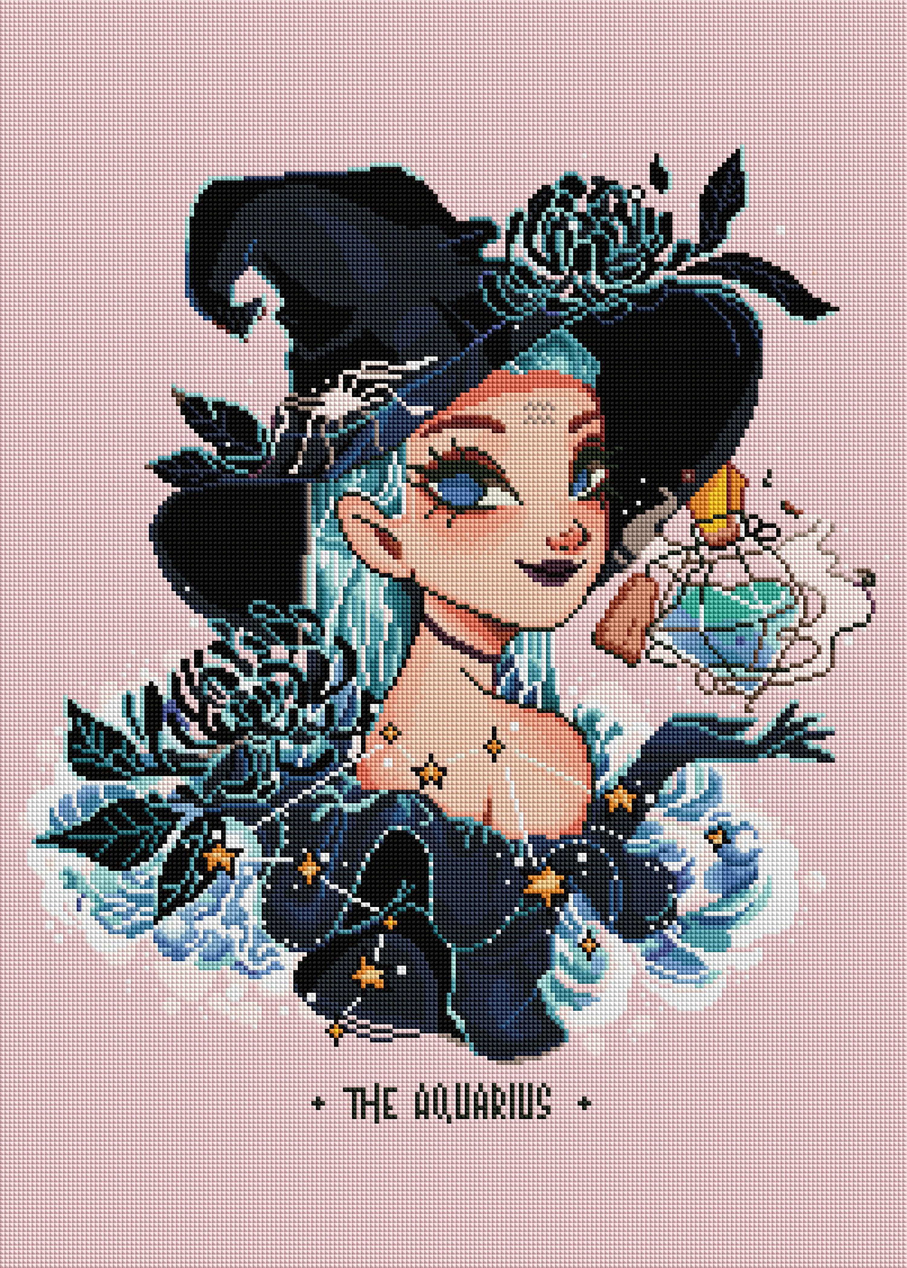 DAC ダイヤモンドアートクラブ Aquarius Aquarius – Diamond Art Club