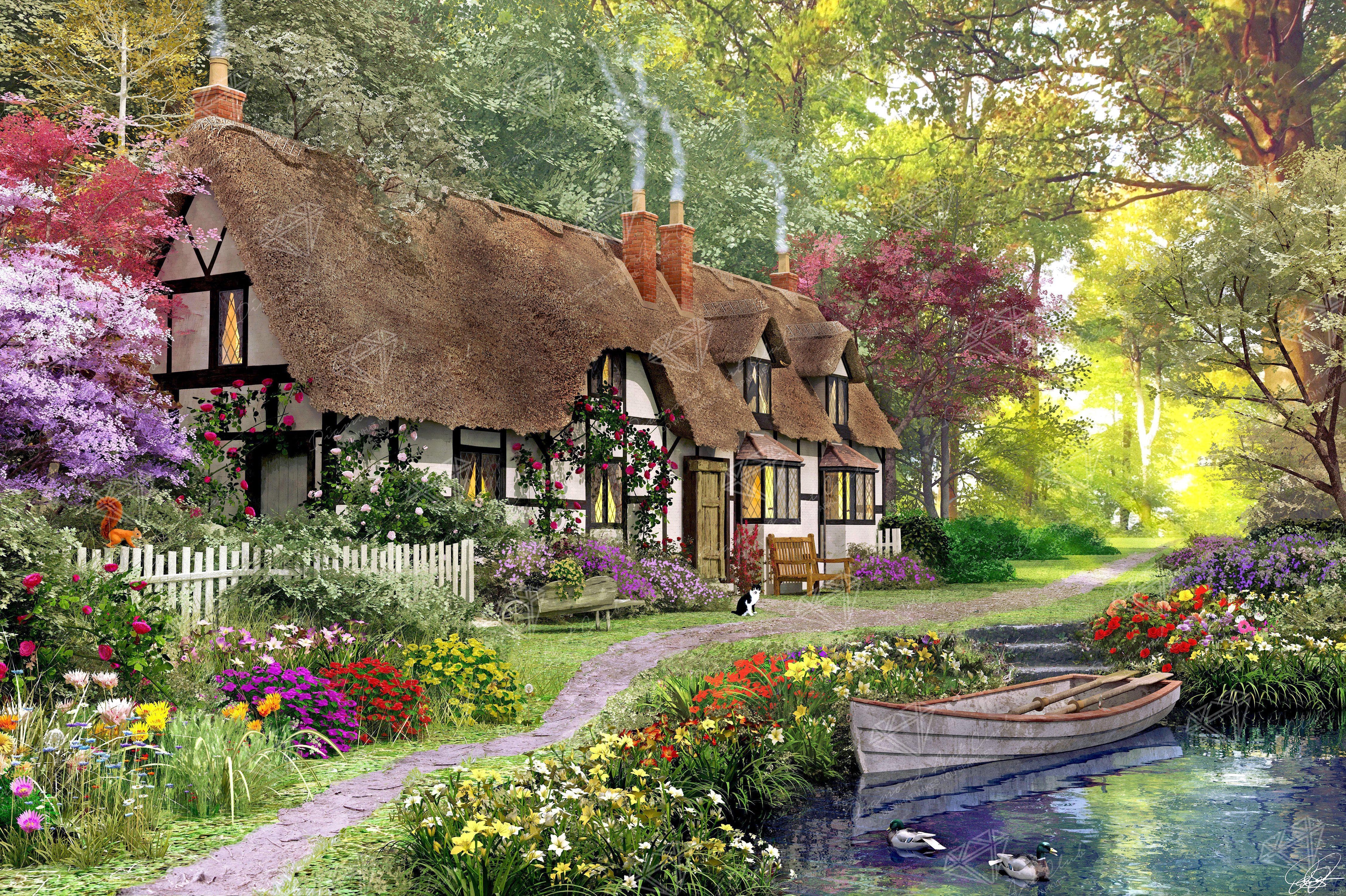 Woodland Walk Cottage – Diamond Art Club