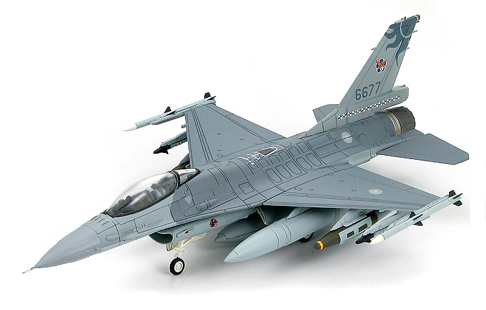 F-16A Fighting Falcon 6677 ROCAF, Taiwan, 1:72, Hobby Master HA3801