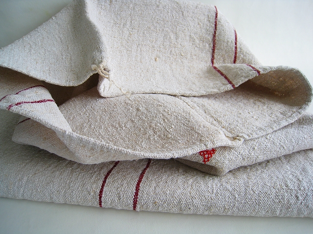 グレインサック ホームスパンリネン 麻袋