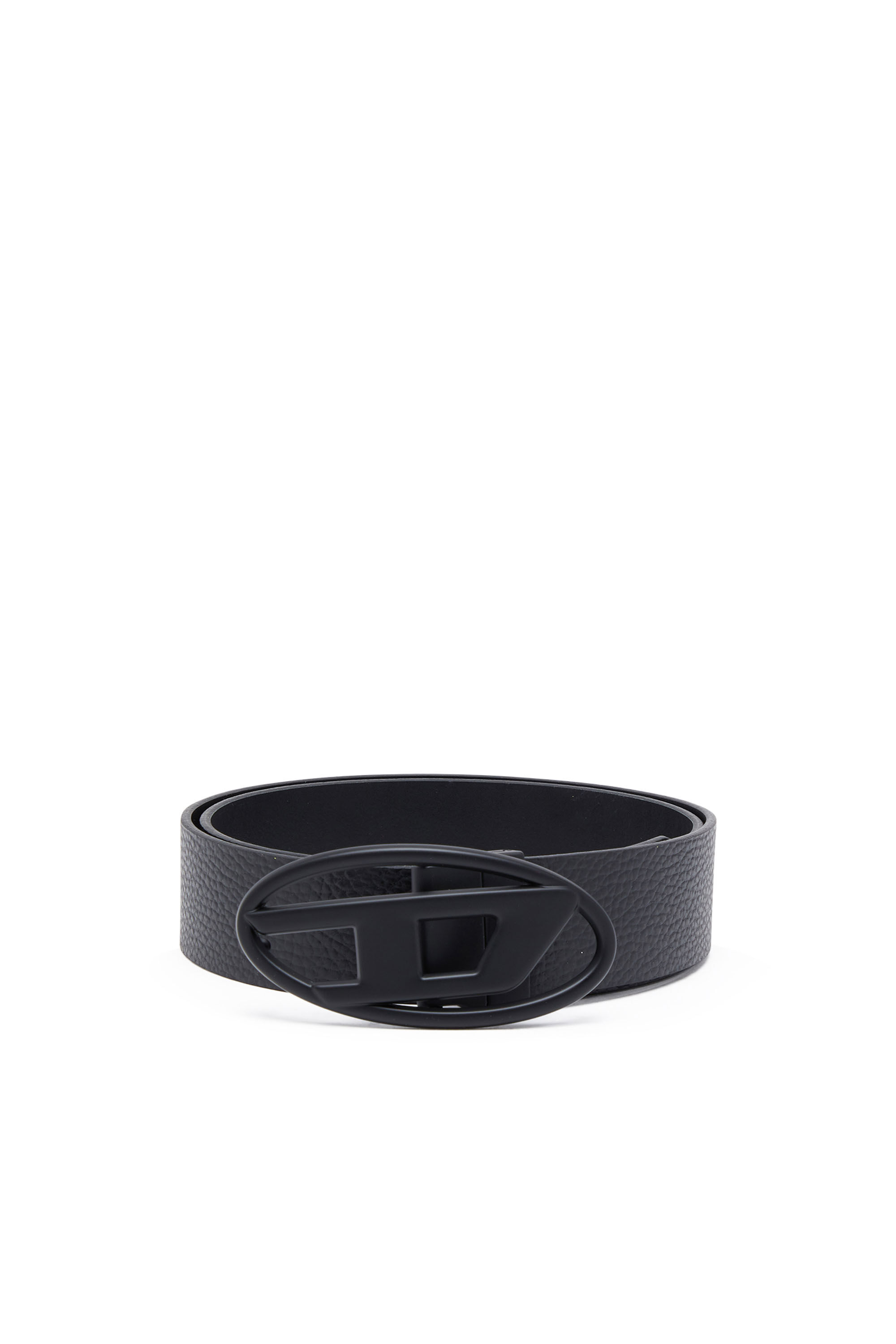 B-1DR REV II 3.9cm reversible leather belt｜ブラック｜メンズ｜DIESEL