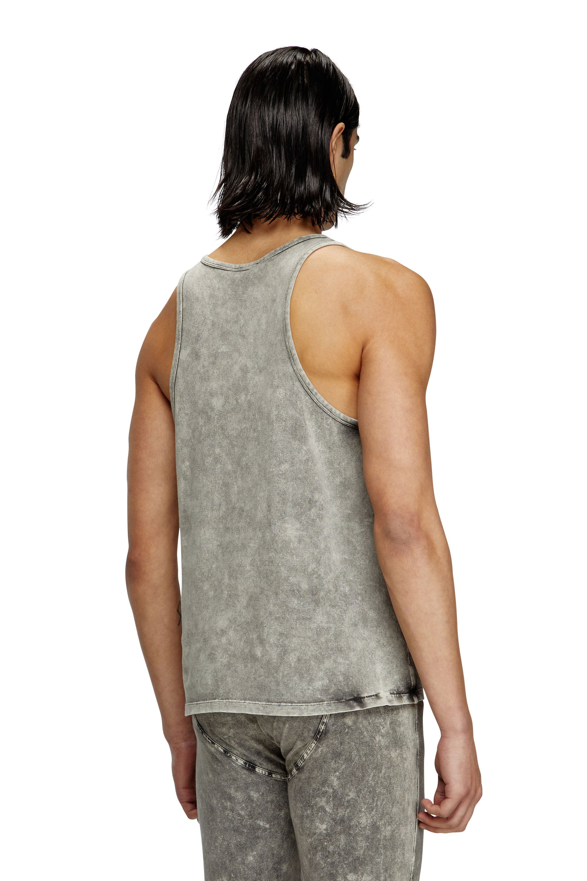 WALTY-DNM タンクトップ｜グレー｜メンズ｜DIESEL
