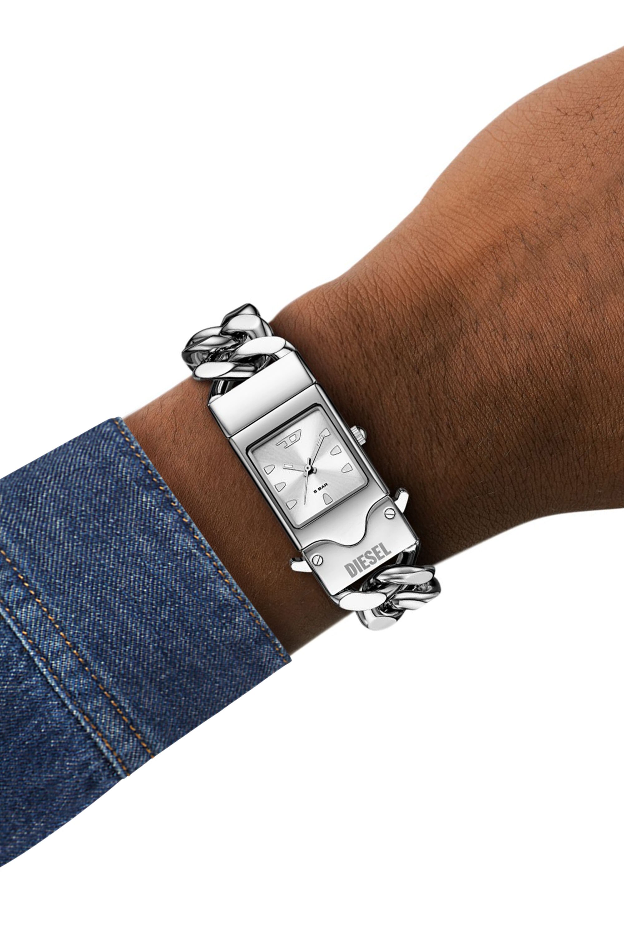 DZ2225 WATCH Closer stainless steel watch｜シルバー｜ウィメンズ