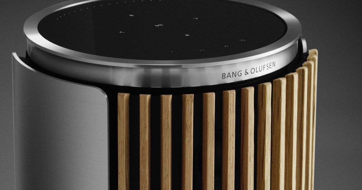 B&O's Beolab 8 wireless speaker uses AirTag tech to track you