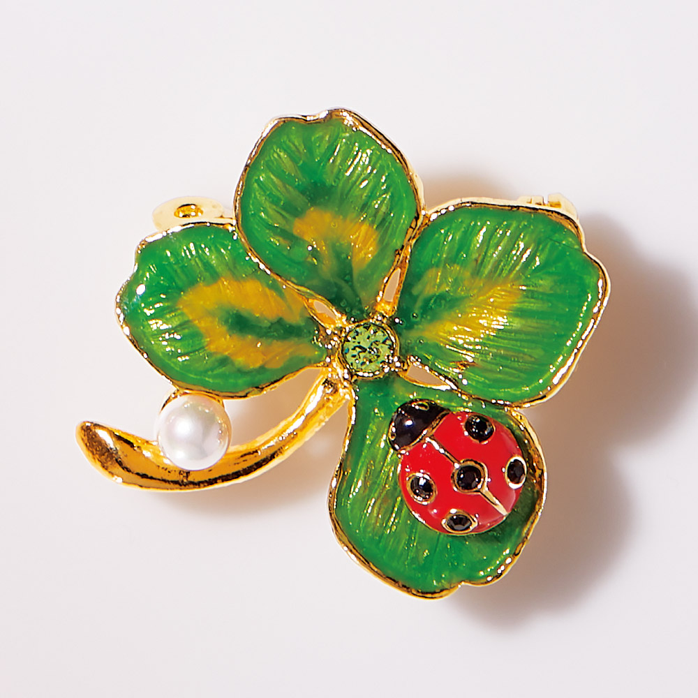 VENDOME BOUTIQUE/ヴァンドームブティック クローバーブローチ 通販