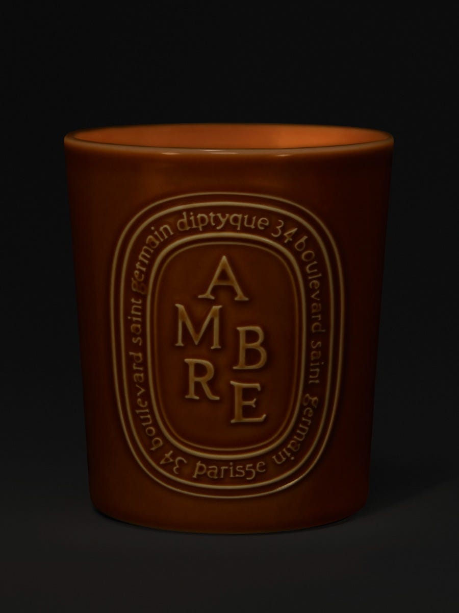 Ambre (Amber) - Large candle | Diptyque Paris