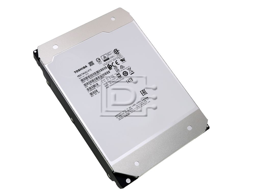 Toshiba MG07ACA14TE 14TB 3.5” 7.2K RPM 512e MG07ACA Series SATA