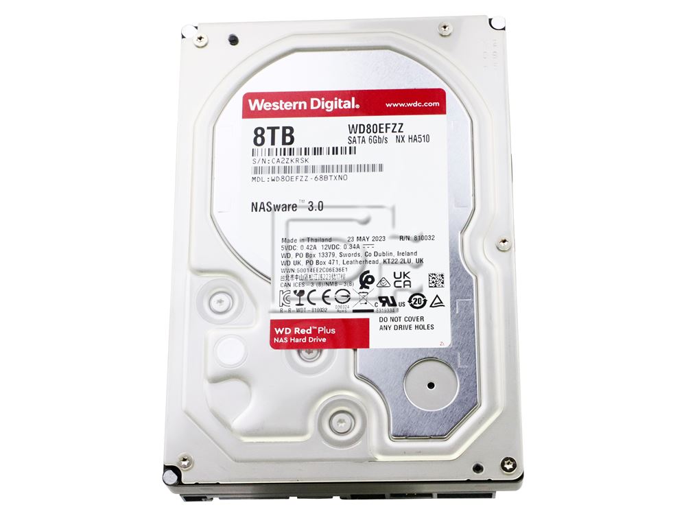 Western Digital WD80EFZZ 8TB 3.5