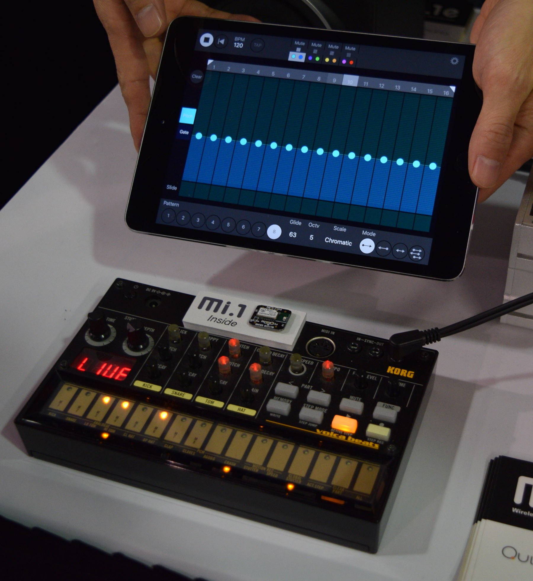 KORG volcaを改造してBluetooth対応!? QUICCO SOUNDが改造キットを3月