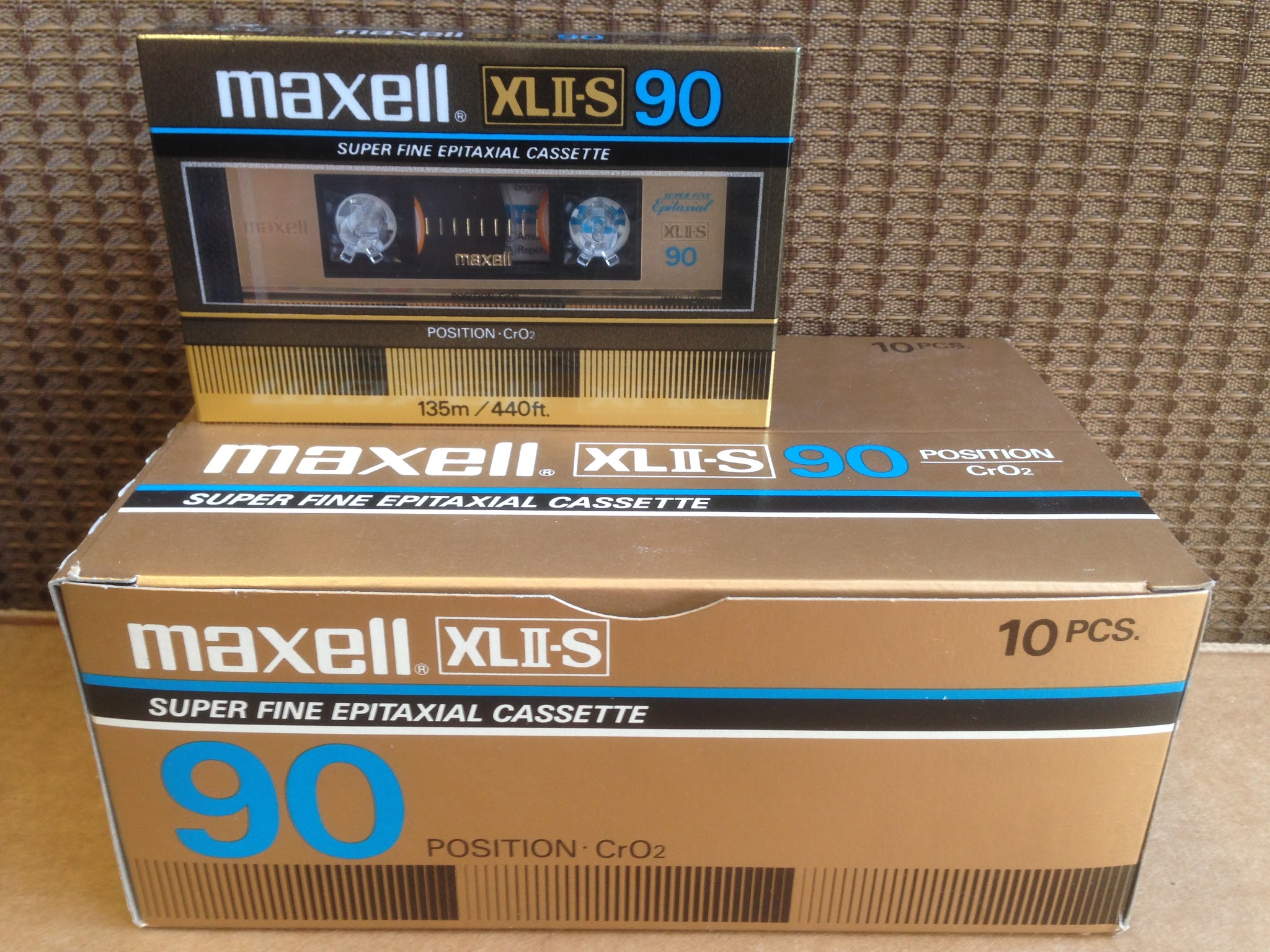 Maxell XLII-S 90 The Best High Bias CrO2 Blank Audio Cassette