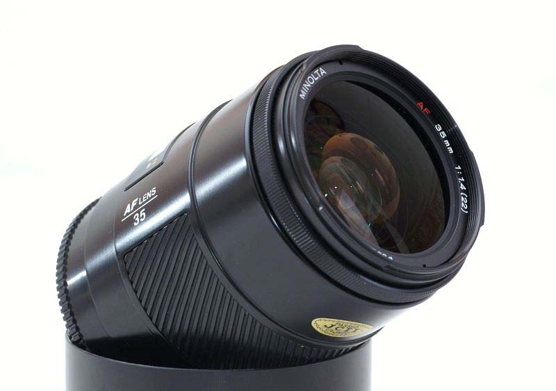 Minolta AF 35mm F1.4 A-mount lens info