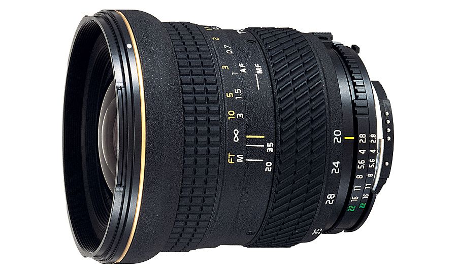 Tokina 20-35mm F2.8 AT-X 235 AF PRO A-mount lens info