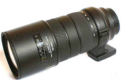 Sigma 70-210 APOmm F2.8 (new) A-mount lens info