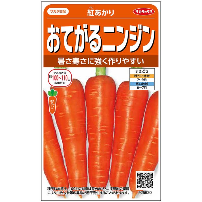 紅あかり[人参] - e-種や｜国内最大級の野菜種・花種・苗・農業資材の