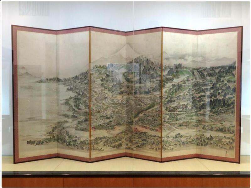 江戸一目図屏風」の実物を期間限定で展示！ - 津山瓦版