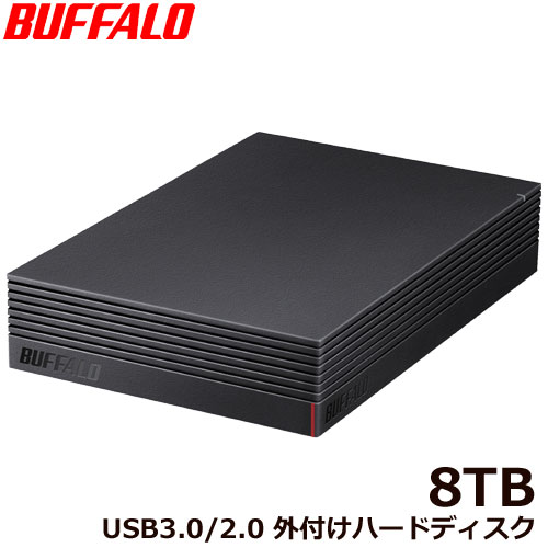 e-TREND｜バッファロー HD-NRLD8.0U3-BA [USB3.1/USB3.0/USB2.0 外付け
