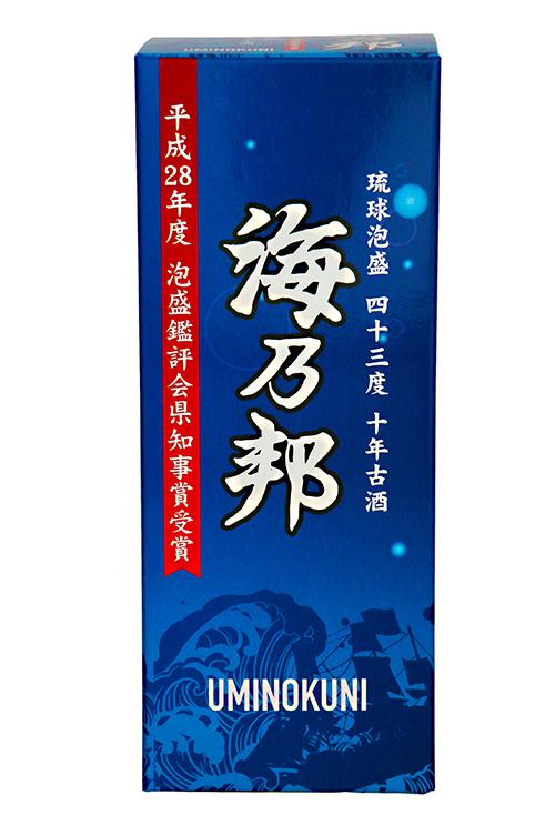 海乃邦 10年古酒 【2016年泡盛鑑評会 沖縄県知事賞受賞酒】/喜屋武商店