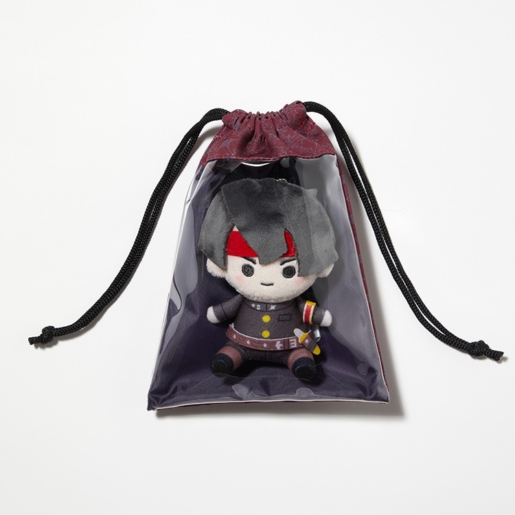 イーカプコン |大逆転裁判 ミニぬいぐるみ＆巾着セット 亜双義一真(亜