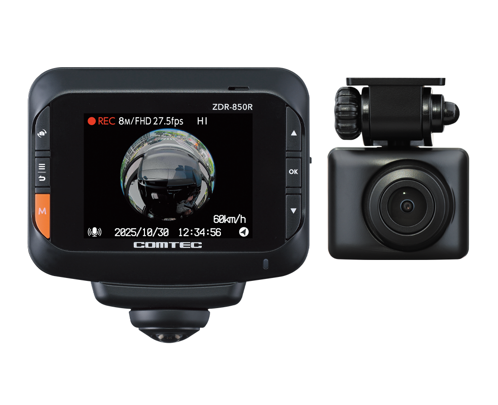 ドライブレコーダー ZDR-850R | COMTEC 株式会社コムテック | COMTEC