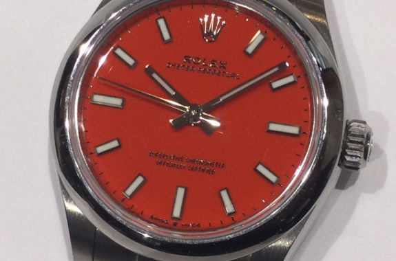 ロレックス オイスターパーペチュアル31 ランダム番 コーラルレッド