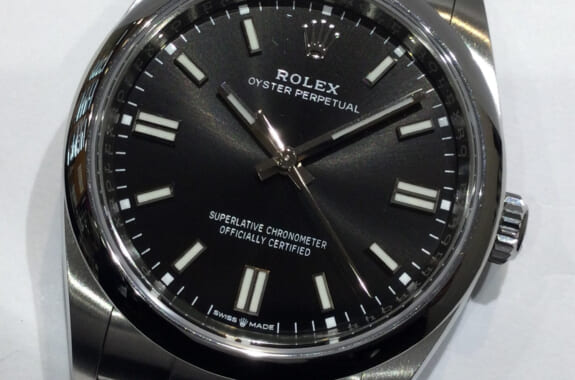 ロレックス オイスターパーペチュアル36 126000 ランダム番 黒文字盤